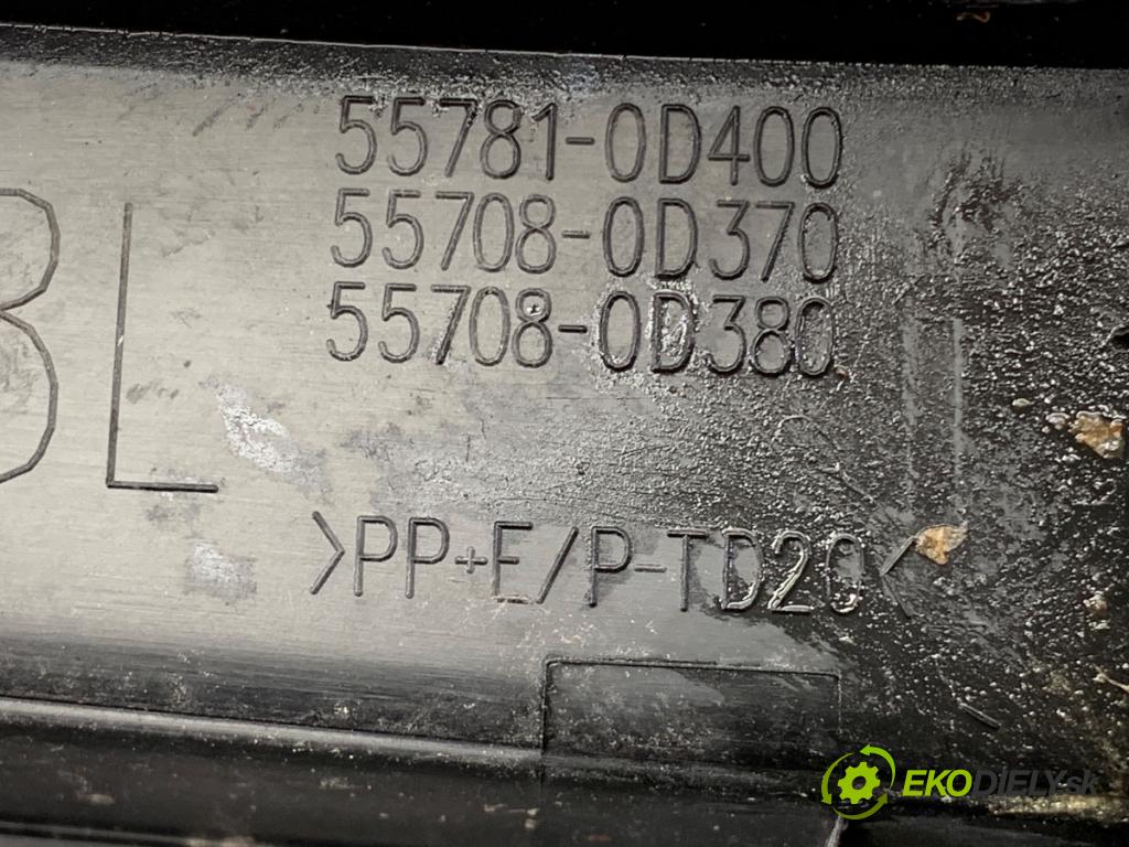 TOYOTA YARIS III liftback 2016 73 kW 1.3 (NSP130_) 1329 Torpédo, plast pod čelné okno 55781-0D400 (Torpédo (plast pod čelným sklom))