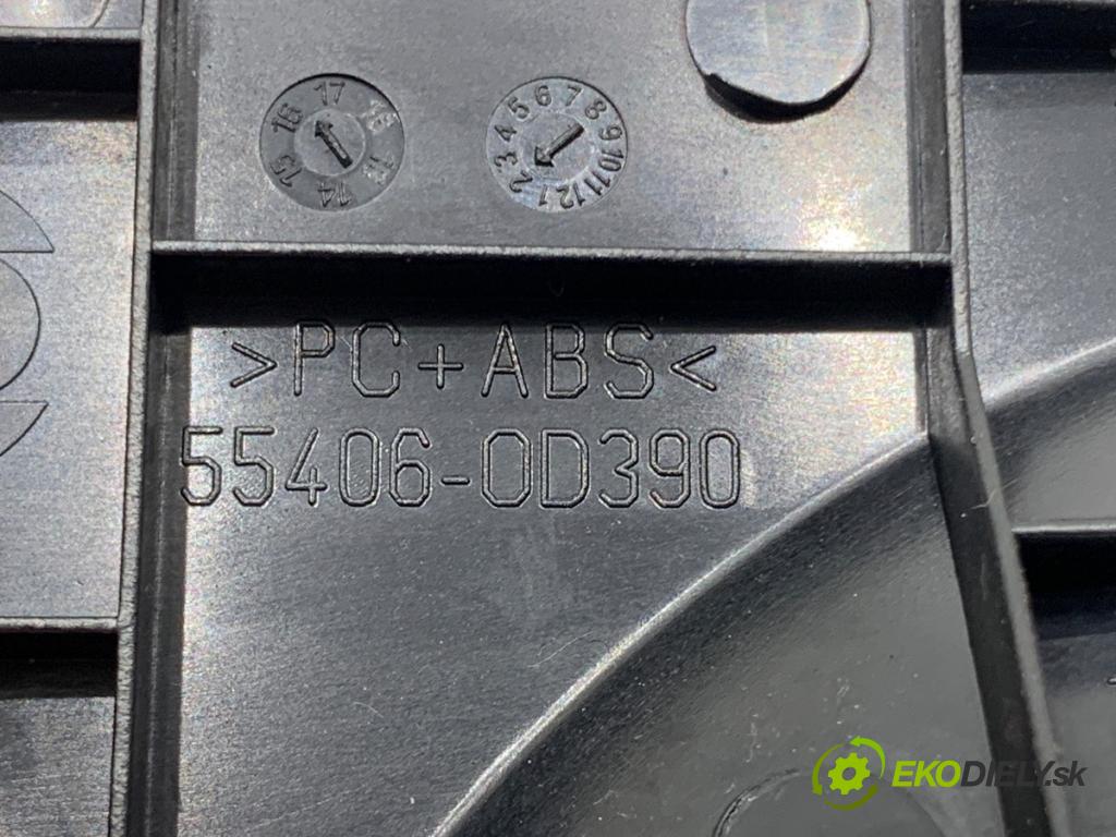 TOYOTA YARIS III liftback 2016 73 kW 1.3 (NSP130_) 1329 Panel ovládania kúrenia 55406-0D390 (Prepínacie páčky pod volantom)