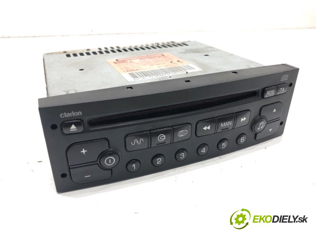 CITROEN C3 I liftback 2005 80 kW 1.6 16V 1587 RADIO 96565718XT (Audio zariadenie)