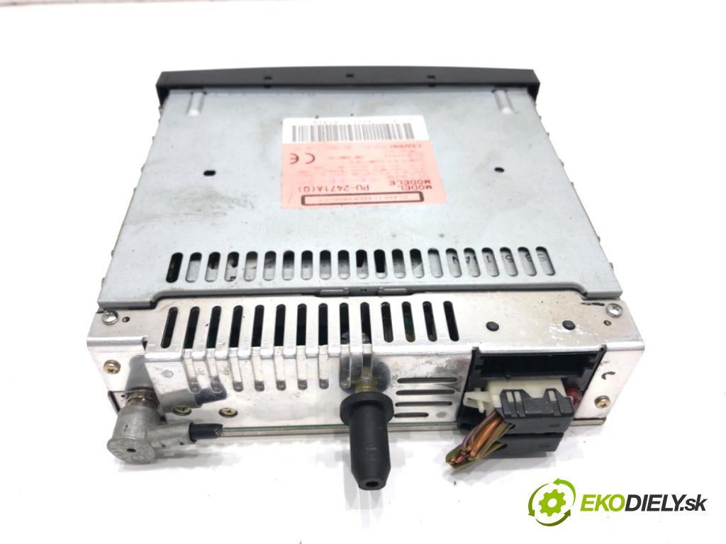 CITROEN C3 I liftback 2005 80 kW 1.6 16V 1587 RADIO 96565718XT (Audio zariadenie)