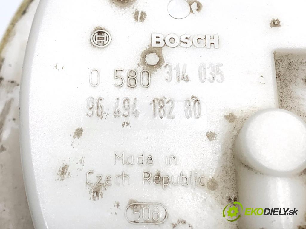 CITROEN C3 I liftback 2005 80 kW 1.6 16V 1587 pumpa paliva 9649418280