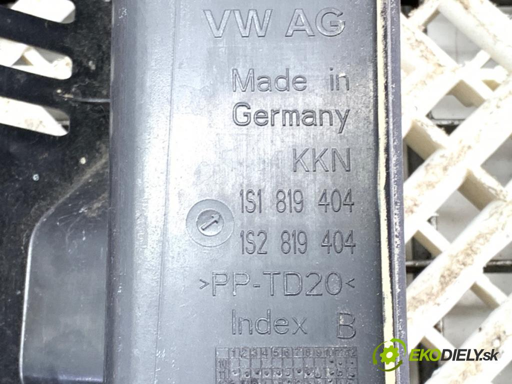 VW UP! liftback 2013 44 kW 1.0 999 Torpédo, plast pod čelné okno 1S1819404 (Torpédo (plast pod čelným sklom))