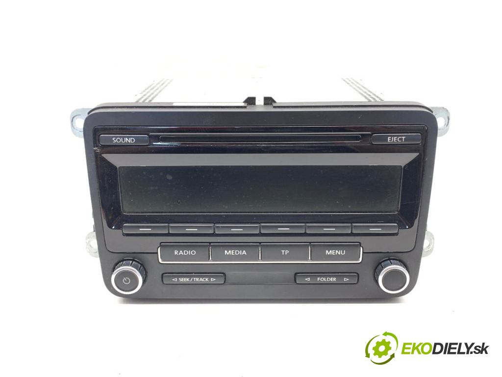 VW PASSAT B7 Kombi 2012 103 kW 2.0 TDI 1968 RADIO 1K0035186AN (Audio zariadenie)