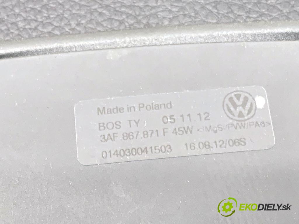 VW PASSAT B7 Kombi 2012 103 kW 2.0 TDI 1968 Roleta kufra 3AF867871F