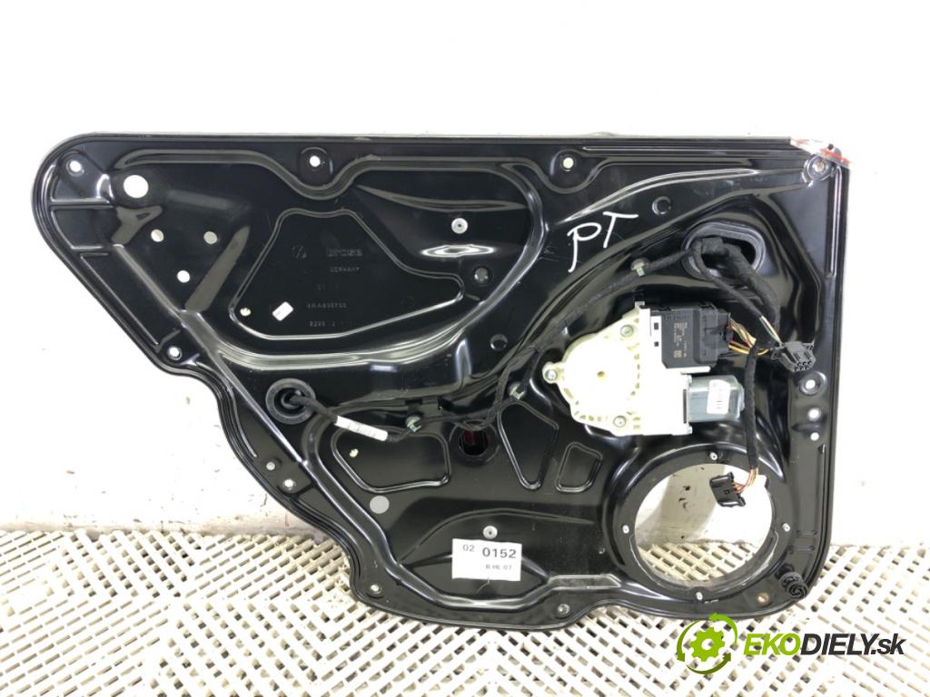 VW PASSAT B7 Kombi 2012 103 kW 2.0 TDI 1968 mechanismus okna pravý zadní část 3AA839755