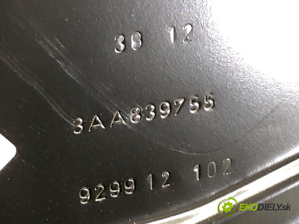VW PASSAT B7 Kombi 2012 103 kW 2.0 TDI 1968 mechanismus okna pravý zadní část 3AA839755