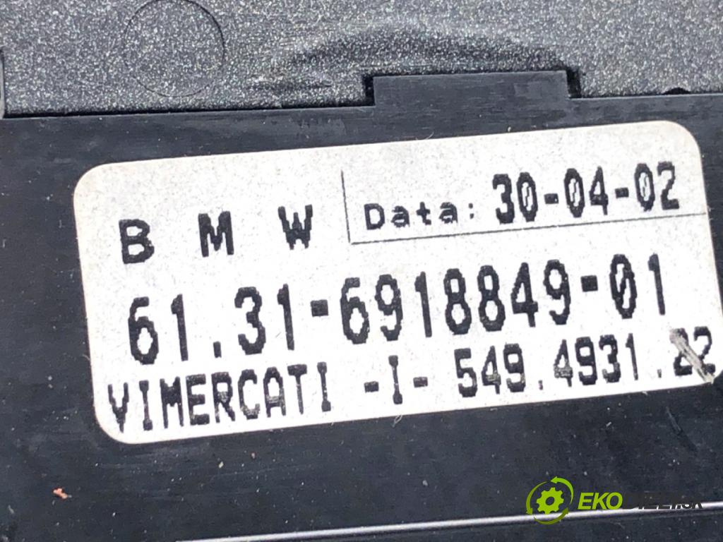 BMW E65 sedan 2002 200 kW 735 i, Li 3600 spínač světel 6918849