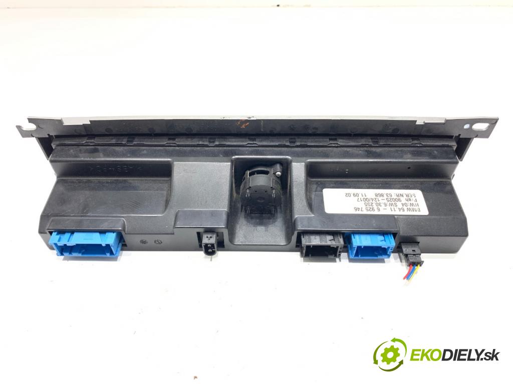 BMW E65 sedan 2002 200 kW 735 i, Li 3600 Panel ovládaní topení 6925746 (Ovládaní topení a přepínače)