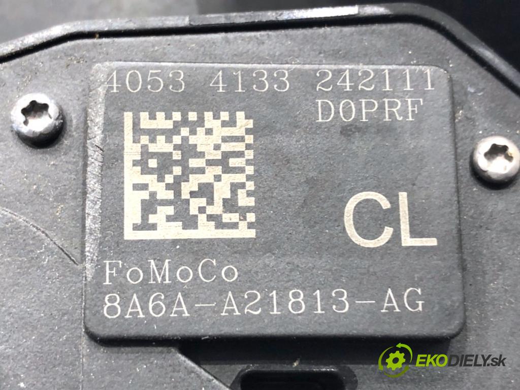 FORD FIESTA MK7 liftback 2011 51 kW 1.4 TDCi 1399 zámok dveře levý přední část 8A61-B219A65AN  8A6A-A21813-AG