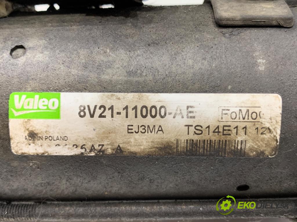 FORD FIESTA MK7 liftback 2011 51 kW 1.4 TDCi 1399 Štartér 8V21-11000-AE (Štartér)