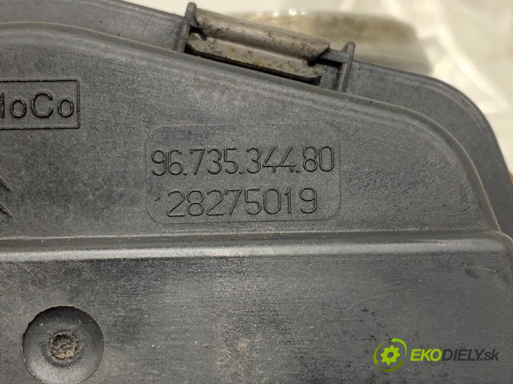 FORD FIESTA MK7 liftback 2011 51 kW 1.4 TDCi 1399 Škrtiaca klapka 9673534480 (Škrtiaca klapka)