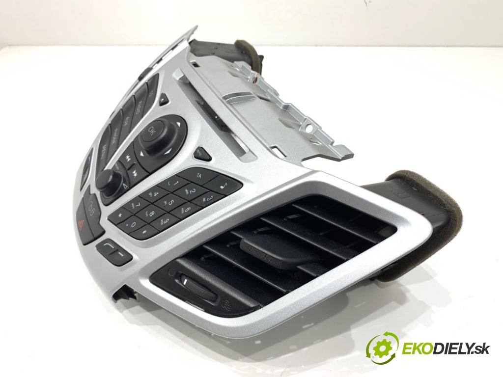 FORD FIESTA MK7 liftback 2011 51 kW 1.4 TDCi 1399 Panel ovládaní radia 8A6T18K811BE (Ovládaní topení a přepínače)