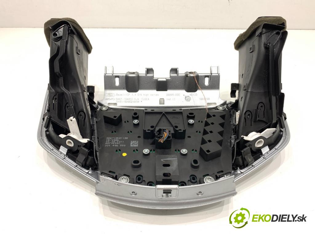 FORD FIESTA MK7 liftback 2011 51 kW 1.4 TDCi 1399 Panel ovládaní radia 8A6T18K811BE (Ovládaní topení a přepínače)