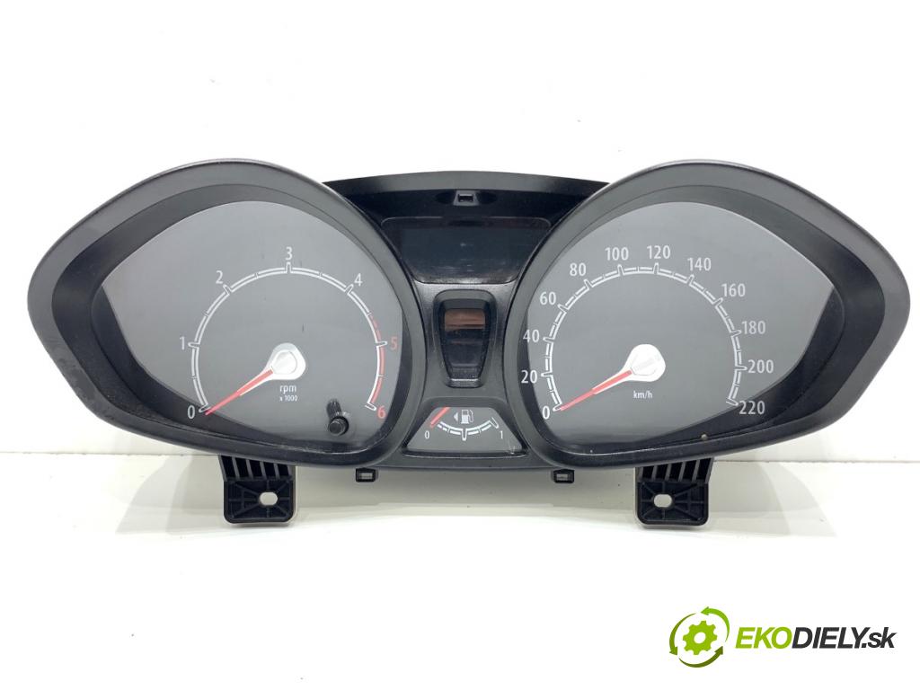 FORD FIESTA MK7 liftback 2011 51 kW 1.4 TDCi 1399 prístrojovka 8A6T-10849-CP (Přístrojové desky, displeje)