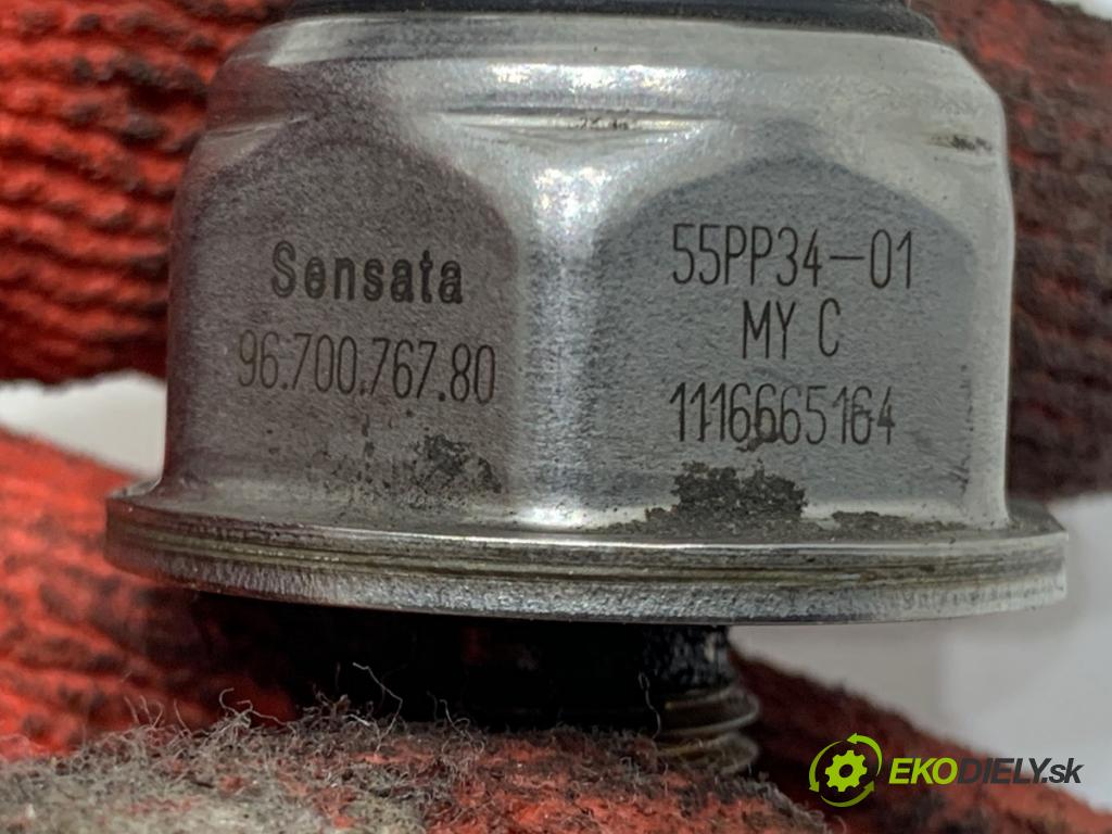 FORD FIESTA MK7 liftback 2011 51 kW 1.4 TDCi 1399 Snímač tlaku paliva 9670076780 (Snímač)