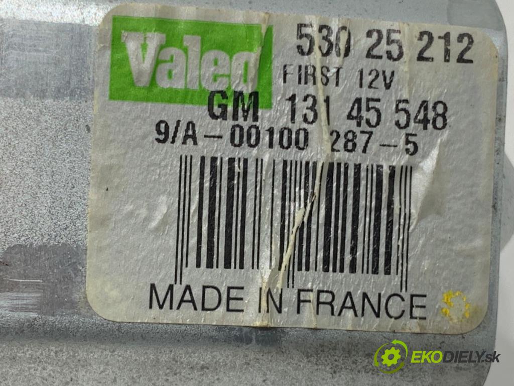 OPEL ZAFIRA B Nadwozie pełne/minivan 2005 103 kW 1.8 VAN (M75) 1796 motor stěračů zadní část 13145548