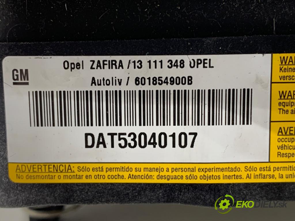 OPEL ZAFIRA B Nadwozie pełne/minivan 2005 103 kW 1.8 VAN (M75) 1796 AirBag volantu 1311348 (Airbag)