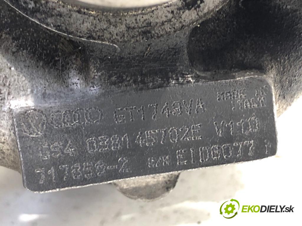 VW PASSAT B5 FL sedan 2001 96 kW 1.9 TDI 1896 turbo 038145702E (Turbodúchadla (kompletní))