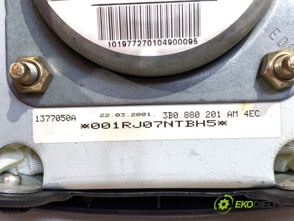 VW PASSAT B5 FL sedan 2001 96 kW 1.9 TDI 1896 AirBag volantu 3B0880201AM (Airbag)