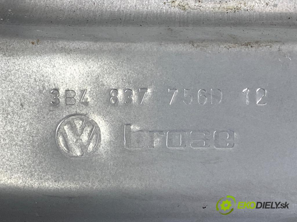 VW PASSAT B5 FL sedan 2001 96 kW 1.9 TDI 1896 mechanismus okna pravý přední část 3B4837756D