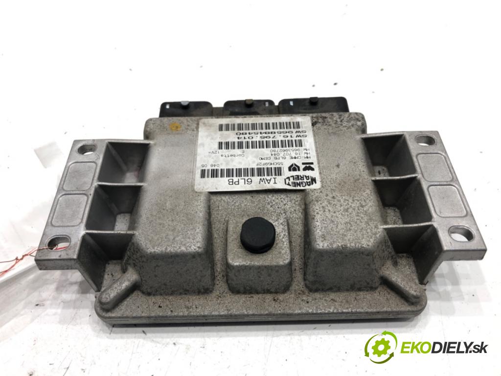 CITROEN C5 II liftback 2005 103 kW 2.0 16V (RCRFJB, RCRFJC) 1997 riadiaca jednotka Motor 9658845480 (Riadiaca jednotka)
