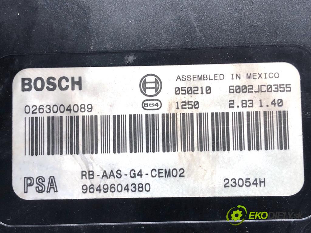 CITROEN C5 II liftback 2005 103 kW 2.0 16V (RCRFJB, RCRFJC) 1997 Modul PDC 9649604380 0263004089 (Riadiaca jednotka ostatné)