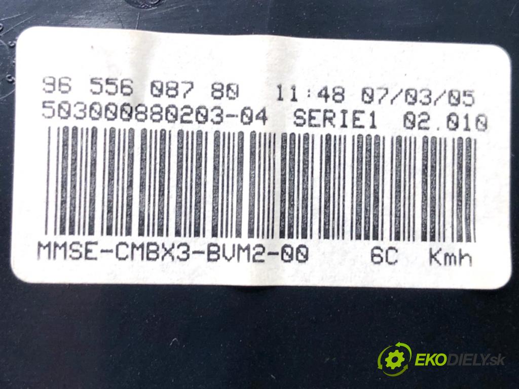 CITROEN C5 II liftback 2005 103 kW 2.0 16V (RCRFJB, RCRFJC) 1997 Prístrojovka 9655608780 (Prístrojová doska)