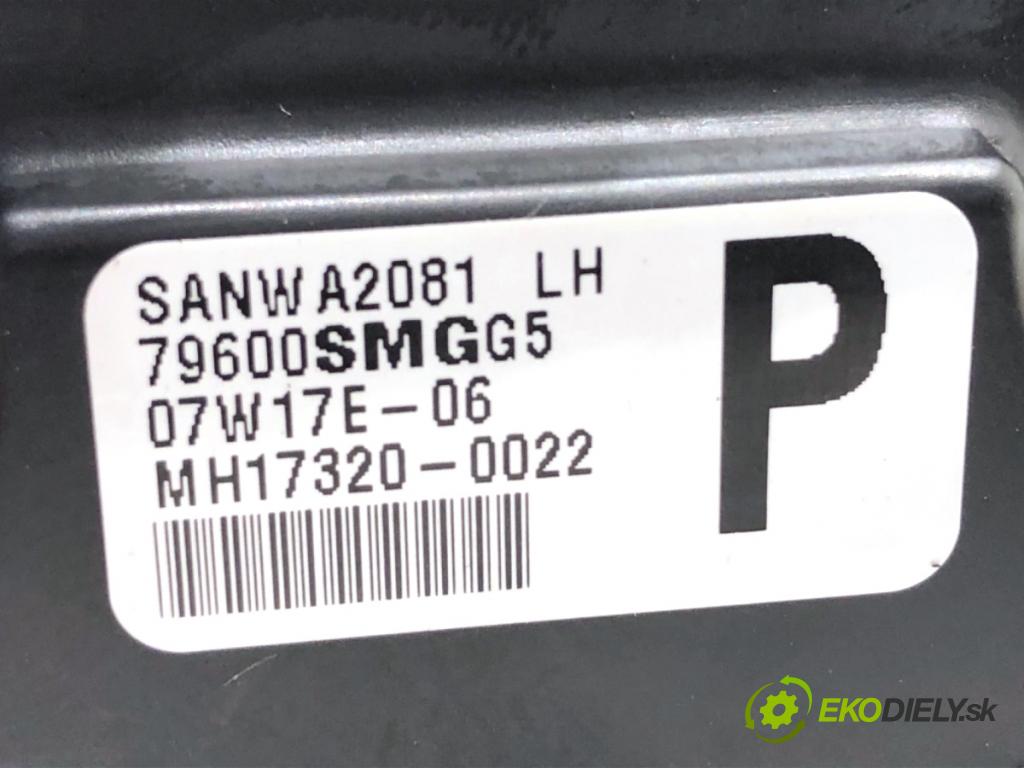 HONDA CIVIC VIII liftback 2007 103 kW 1.8 (FN1, FK2) 1799 Panel ovládania kúrenia 79600SMGG5 (Prepínacie páčky pod volantom)