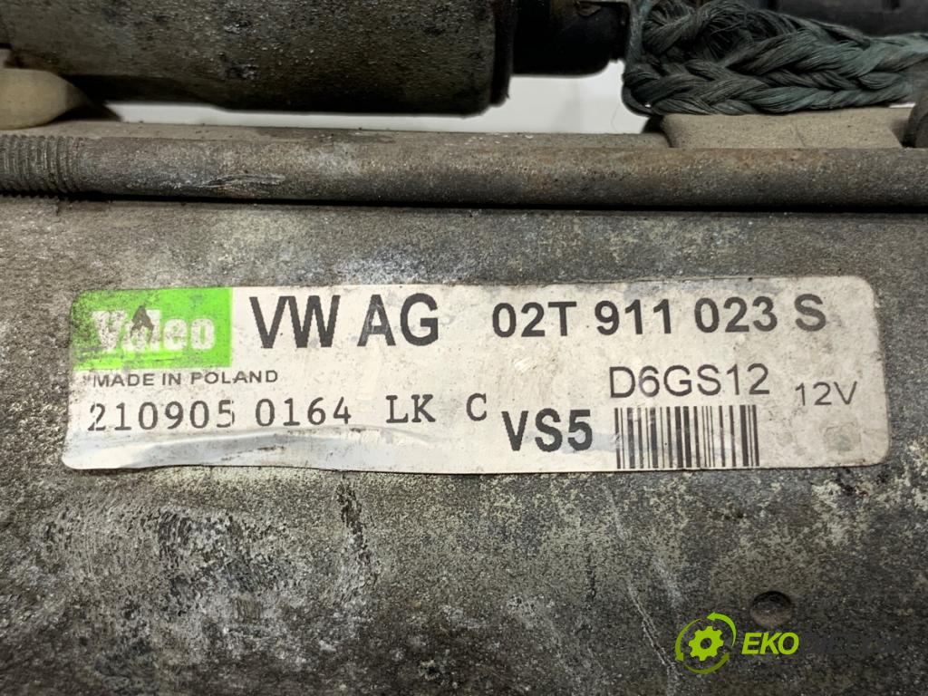 SKODA FABIA I Kombi 2005 55 kW 1.4 16V 1390 Štartér 02T911023S (Štartér)