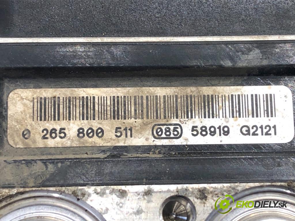 SKODA FABIA I Kombi 2005 55 kW 1.4 16V 1390 Pumpa ABS 0265800511 (Pumpa ABS)