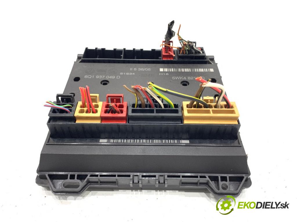 SKODA FABIA I Kombi 2005 55 kW 1.4 16V 1390 Modul komfortu 6Q1937049D (Modul komfortu)