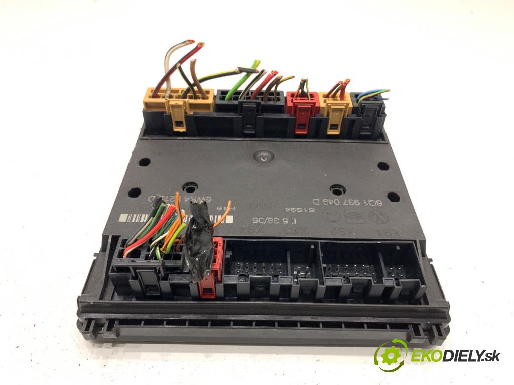SKODA FABIA I Kombi 2005 55 kW 1.4 16V 1390 Modul komfortu 6Q1937049D (Modul komfortu)