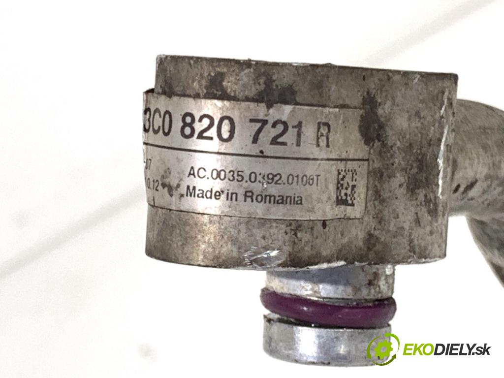 VW PASSAT B7 Kombi 2012 103 kW 2.0 TDI 1968 rúrka klimatizácie 3C0820721R (Rúrka klimatizácie)