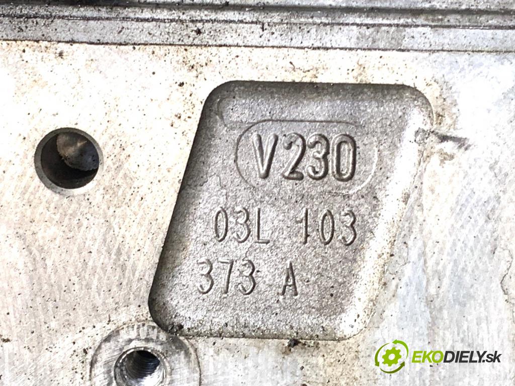 VW GOLF VI liftback 2009 77 kW 1.6 TDI 1598 Hlava valcov 03L103373A (Hlava valcov)