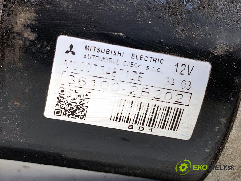 KIA CEED liftback 2015 73 kW 1.4 CVVT 1396 Štartér 36100-2B202 (Štartér)