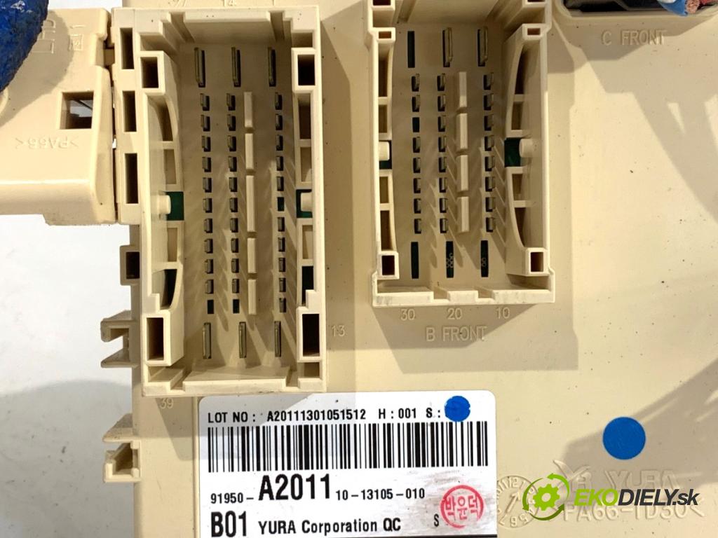 KIA CEED liftback 2015 73 kW 1.4 CVVT 1396 modul BSI 91950-A2011 (Pojistkové skříňky)