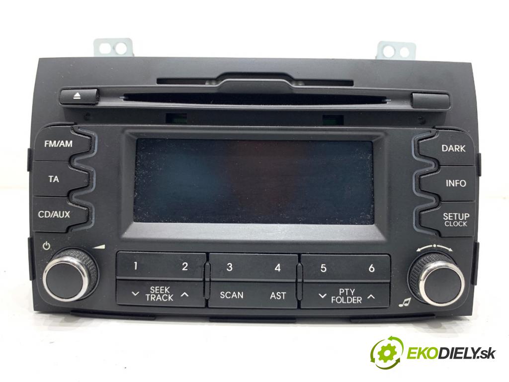 KIA SPORTAGE III SUV 2012 100 kW 2.0 CRDi AWD 1995 RADIO 96160-3U230WK (Audio zariadenie)