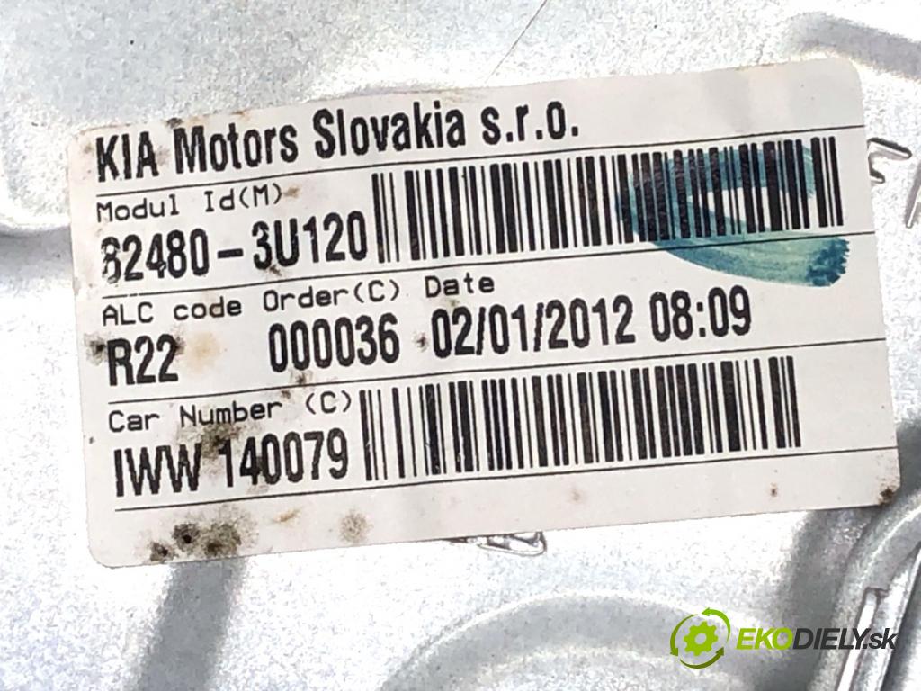 KIA SPORTAGE III SUV 2012 100 kW 2.0 CRDi AWD 1995 mechanismus okna pravý přední část 82480-3U120