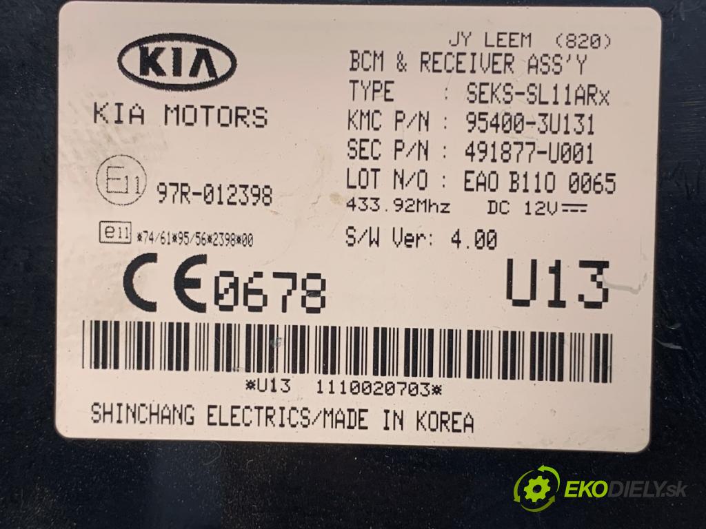 KIA SPORTAGE III SUV 2012 100 kW 2.0 CRDi AWD 1995 Modul komfortu BCM 95400-3U131