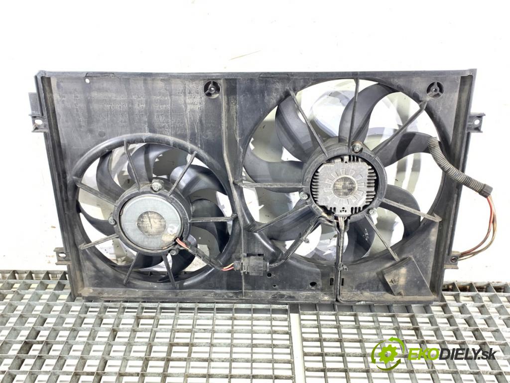 AUDI A3 8P liftback 2003 77 kW 1.9 TDI 1896 ventilátor klimatizace 1K0121207T (Ventilátory chladičů klimatizace)