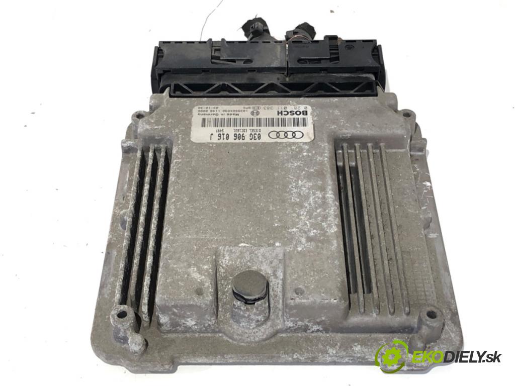 AUDI A3 8P liftback 2003 77 kW 1.9 TDI 1896 riadiaca jednotka Motor 03G906016J 0281011383 (Riadiaca jednotka)