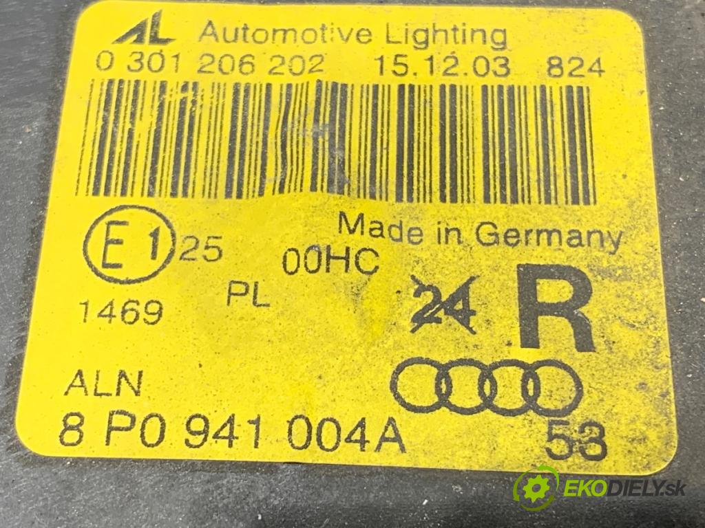 AUDI A3 8P liftback 2003 77 kW 1.9 TDI 1896 Svetlomet pravy predný 8P0941004A