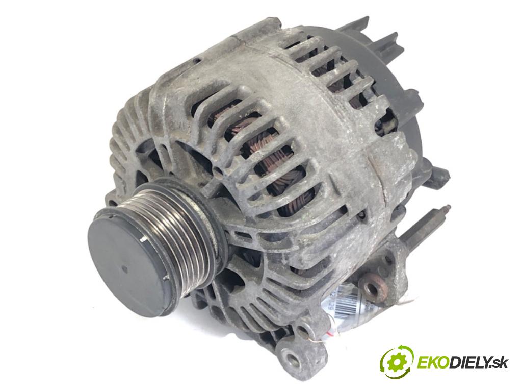 AUDI A3 8P liftback 2003 77 kW 1.9 TDI 1896 Alternátor 06F903023C (Alternátor)