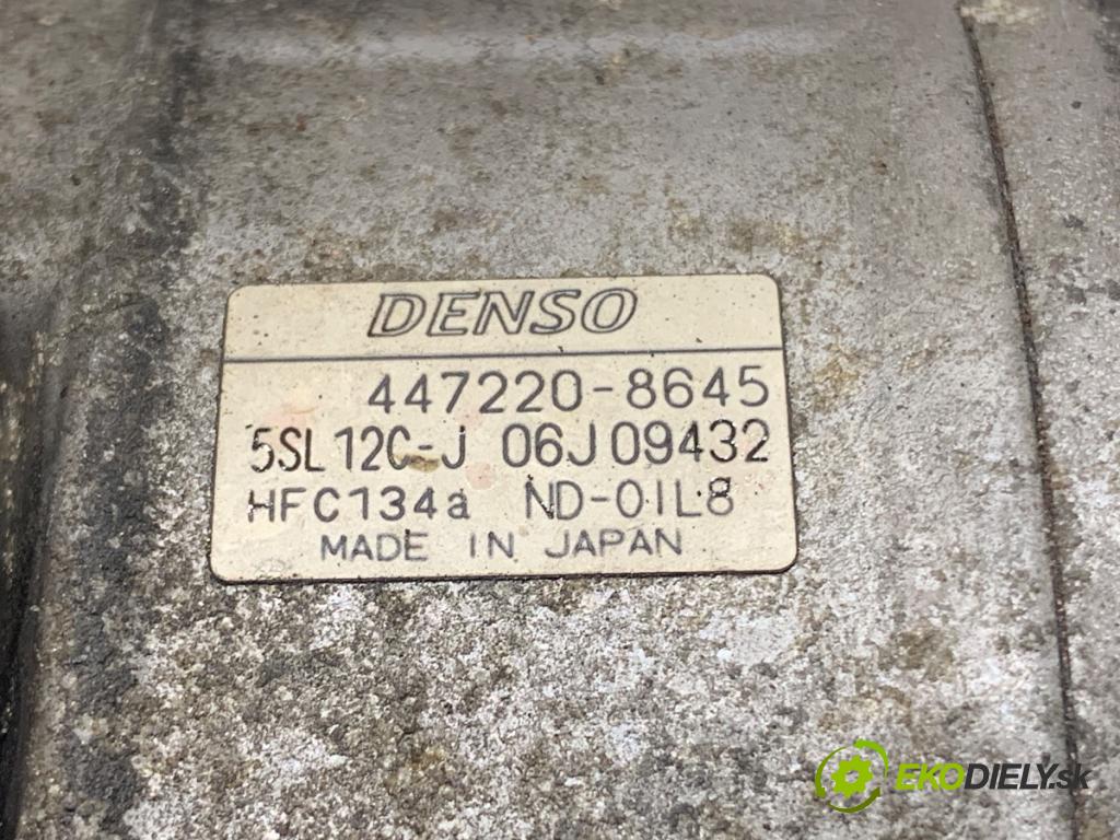 FIAT BRAVO II liftback 2007 110 kW 1.9 D Multijet (198AXC1B) 1910 Kompresor klimatizácie 447220-8645 (Kompresor klimatizácie)