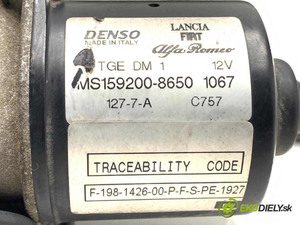 FIAT BRAVO II liftback 2007 110 kW 1.9 D Multijet (198AXC1B) 1910 Mechanizmus stieračov predný 159200-8650 (Motorček stieračov predný)