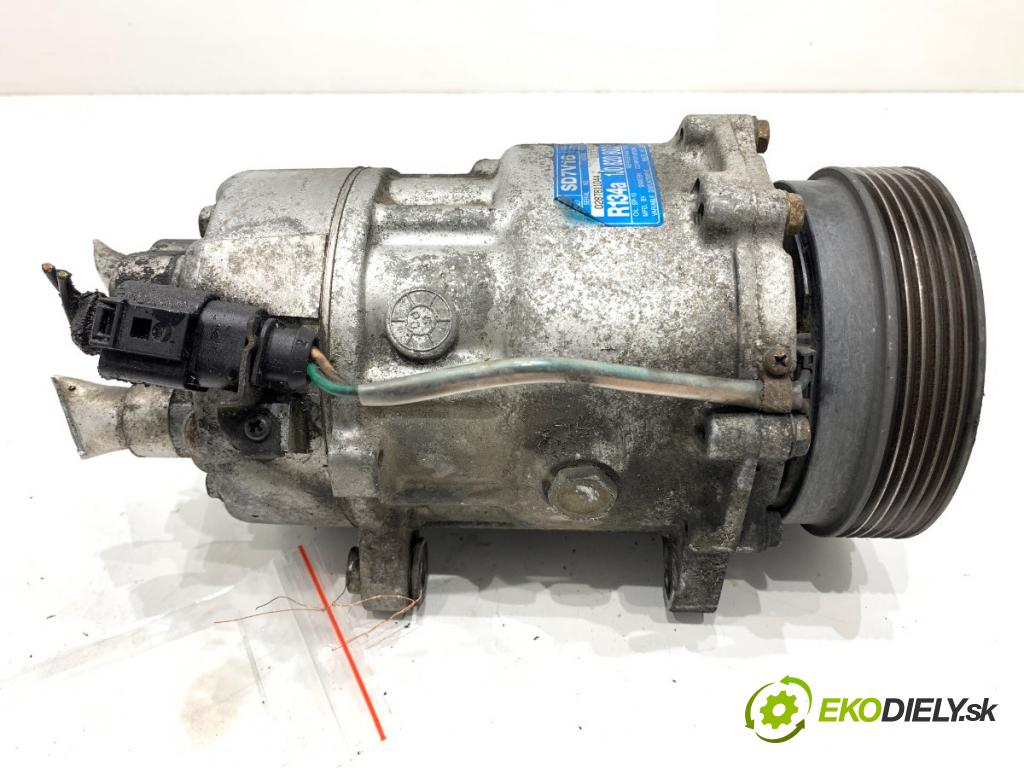 VW BORA I sedan 2001 85 kW 1.9 TDI 1896 kompresor klimatizace 1J0820803K (Kompresory)