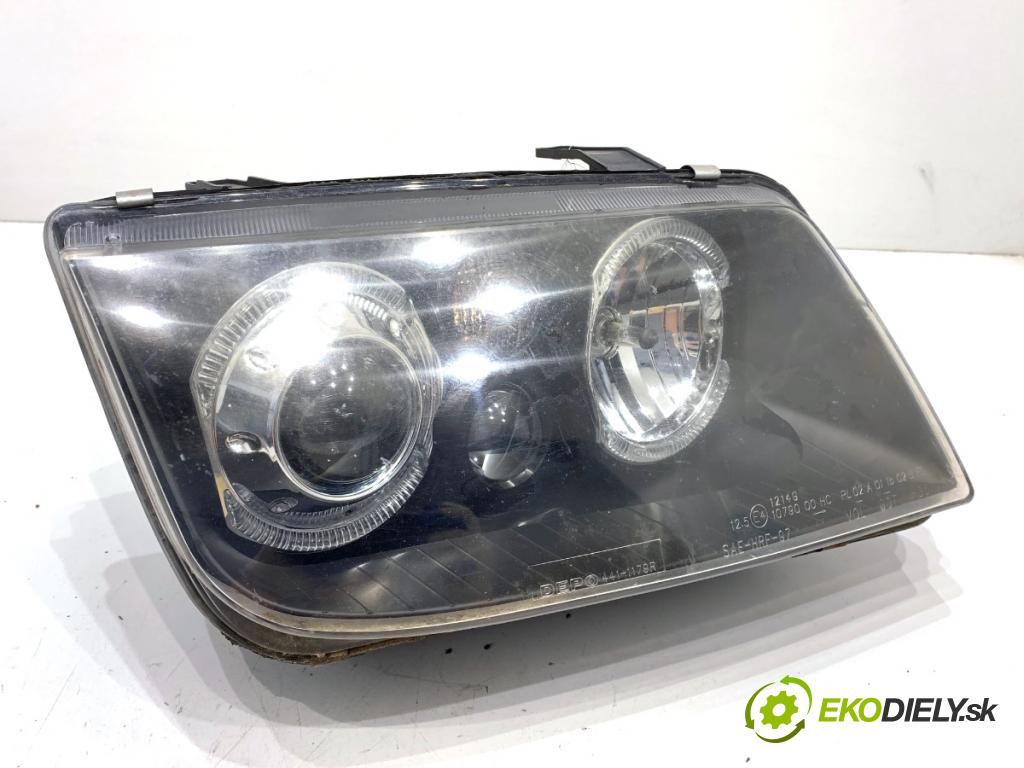 VW BORA I sedan 2001 85 kW 1.9 TDI 1896 Svetlomet pravy predný 08-441-1179R