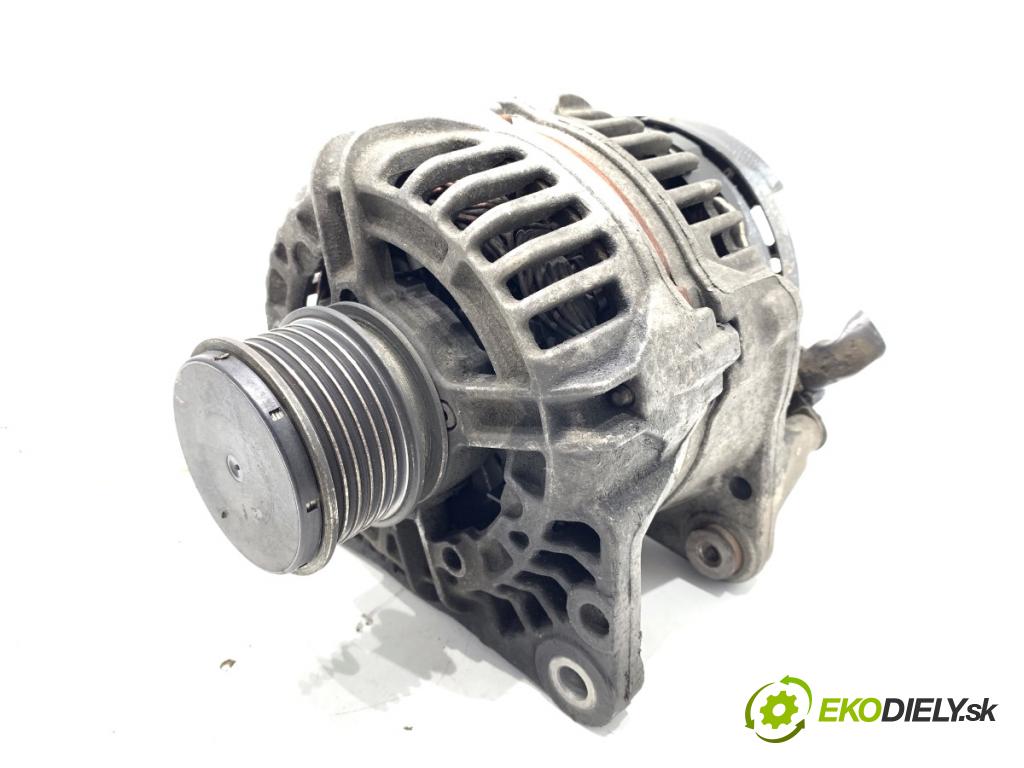 VW BORA I sedan 2001 85 kW 1.9 TDI 1896 Alternátor 038903023L (Alternátor)