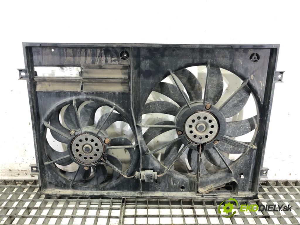 AUDI A3 8P liftback 2003 103 kW 2.0 TDI 16V 1968 ventilátor klimatizace 1K0121205 (Ventilátory chladičů klimatizace)