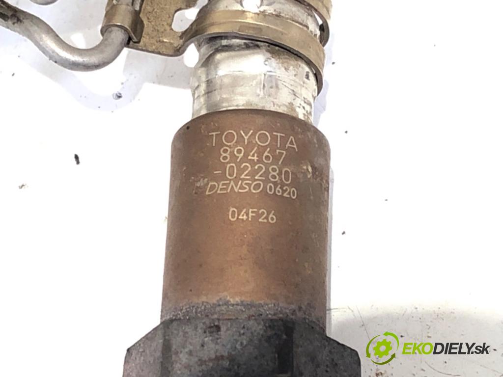 TOYOTA COROLLA E21 sedan 2022 90 kW 1.6 VVTi (ZRE210) 1598 sonda lambda zad 89467-02280 (Lambda sonda)